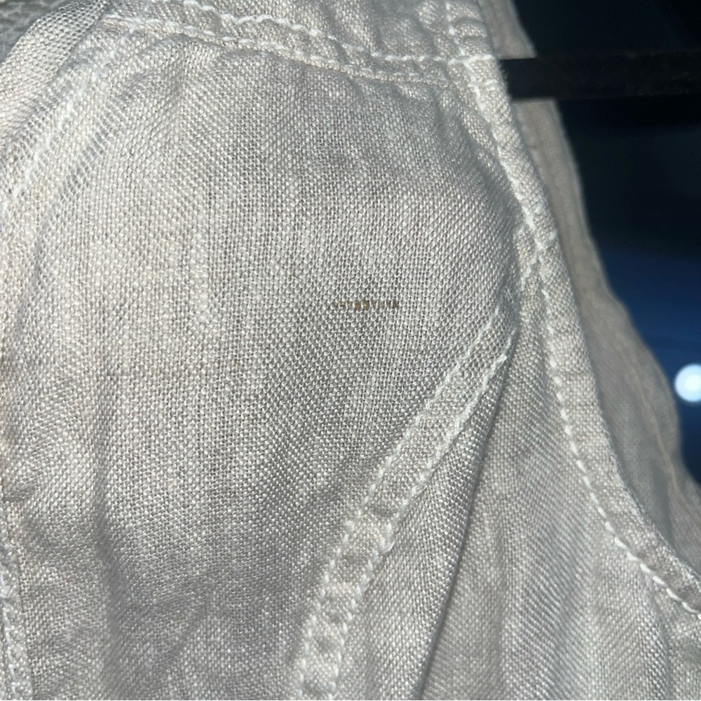 Coldwater Creek Light Tan Buttoned Tank Top - Picture 7 of 9